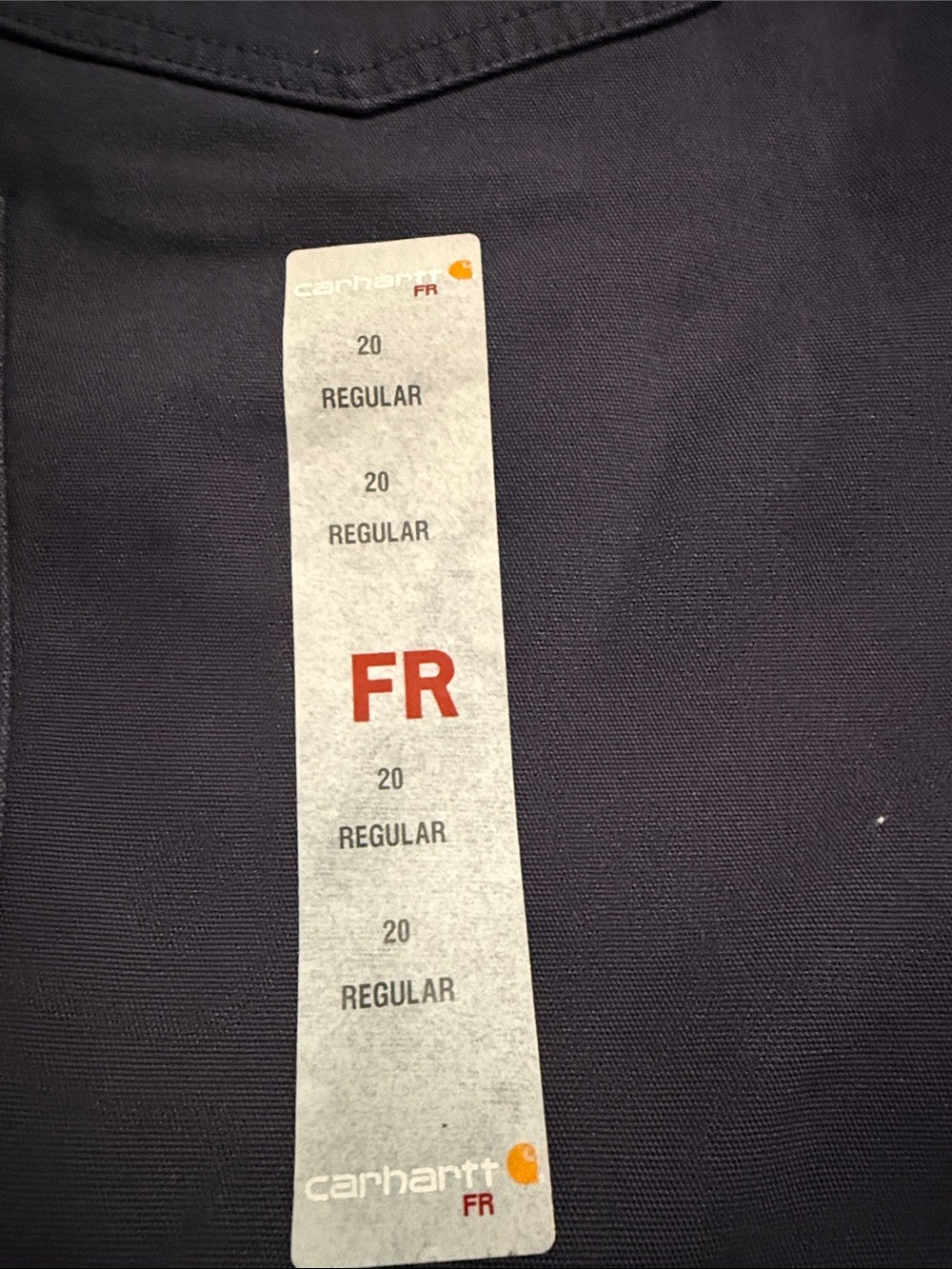 Carhartt Men’s Navy Crewneck Work pants